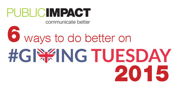 6 ways to do better on #GivingTuesday 2015